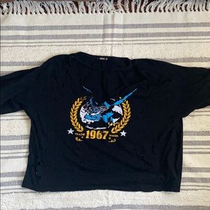 SHEIN vintage distressed T-Shirt